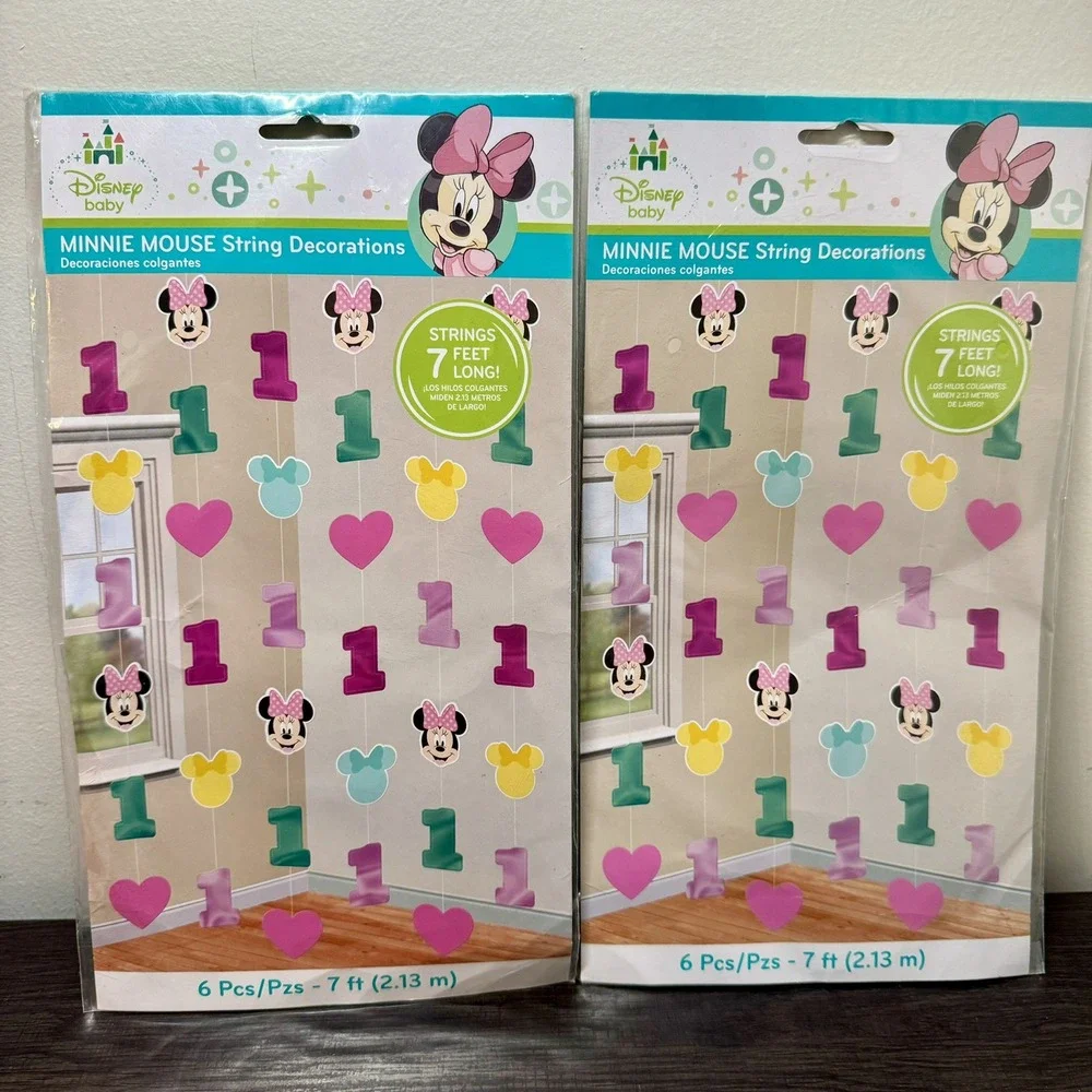 Minnie Mouse 1st Birthday Party Supplies 